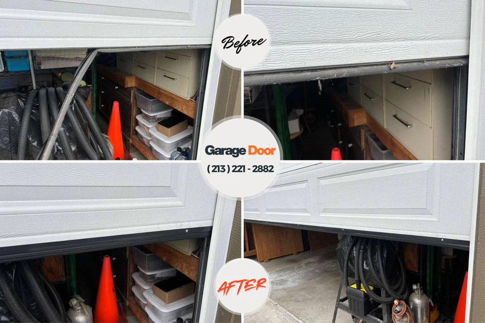Before and after: garage door repair near me Easton